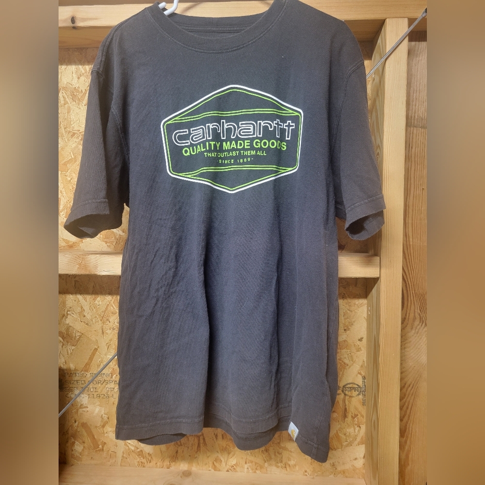 Carhartt Men's‎ Black T-Shirt Size Medium